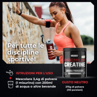 Premium Pure Creatine 375g