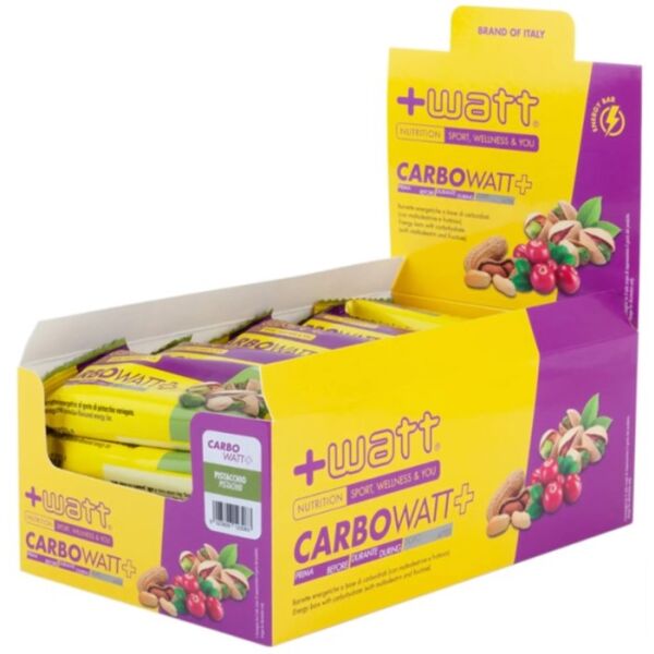 CarboWatt+ Bar Pistacchio 20x40g