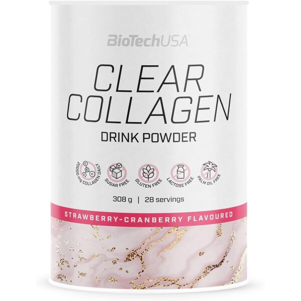 Clear Collagen Strawberry-Cranberry