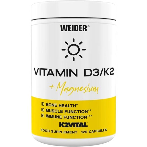 Vitamin D3/K2  120 caps.