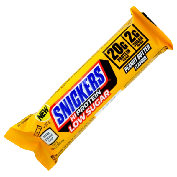 Snickers Low Sugar Hi Protein Bar Peanut Butter 57g