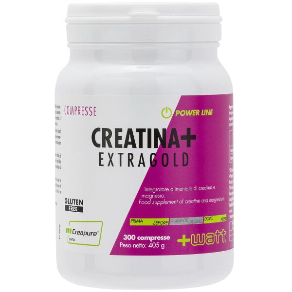 Creatina + compresse ExtraGold 300 cpr