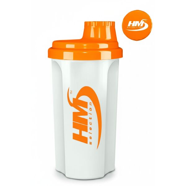 Shaker HMS white-orange 700ml