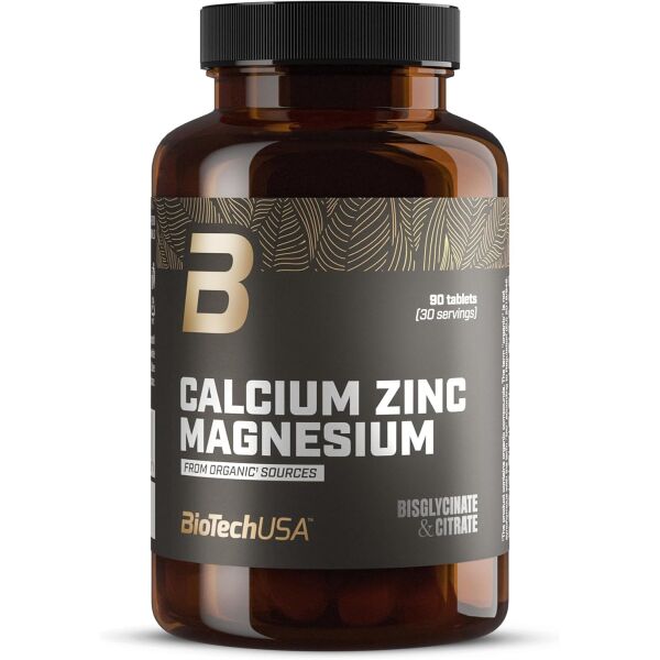 Calcium Zinc Magnesium from organic sources - 90 c,